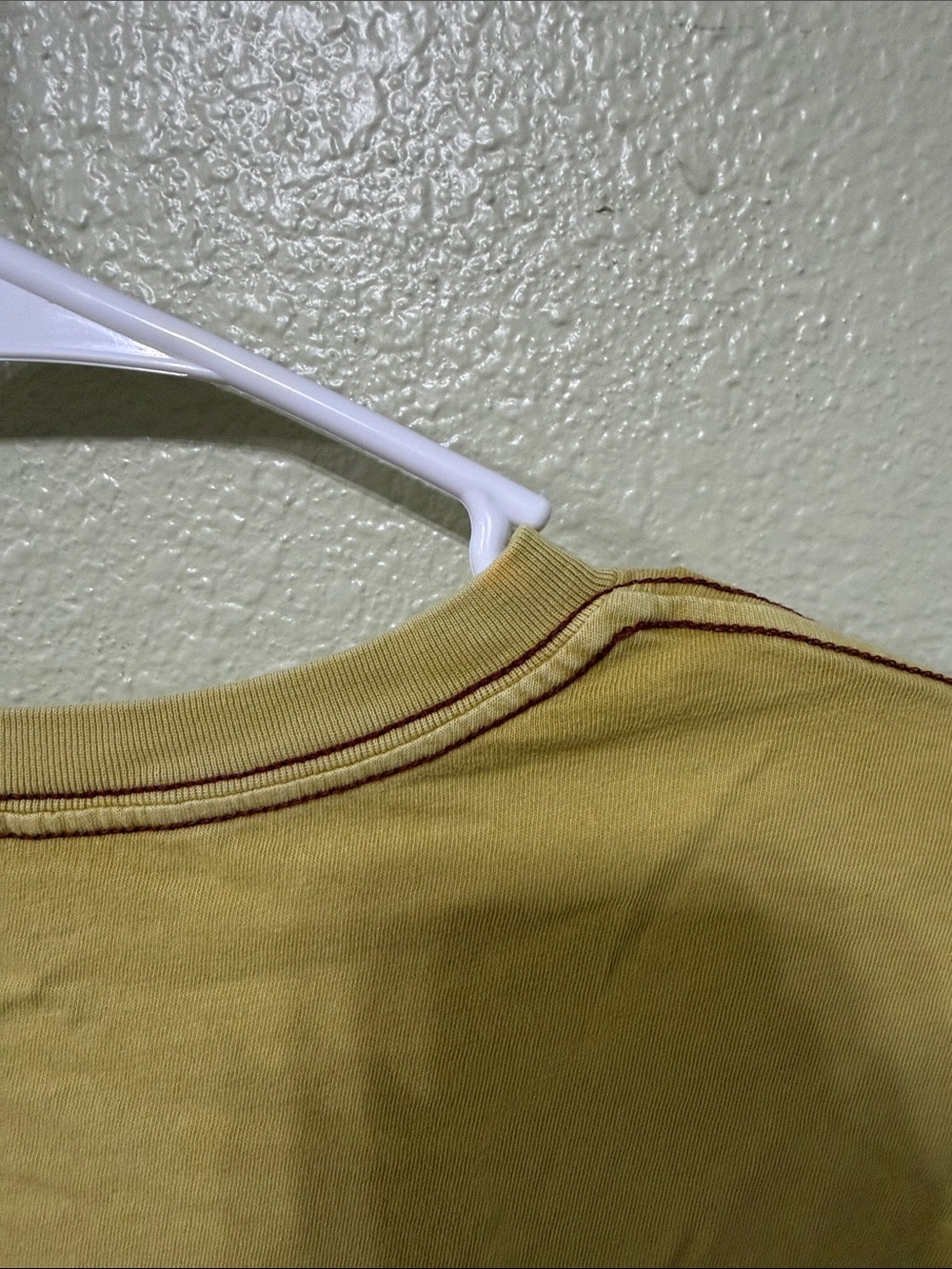 RVCA Mustard Yellow Hawaii Skyline Graphic Tee - Picture 3 of 5